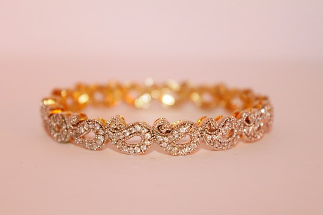 Noor Tennis Bracelet by MISA JEWELS